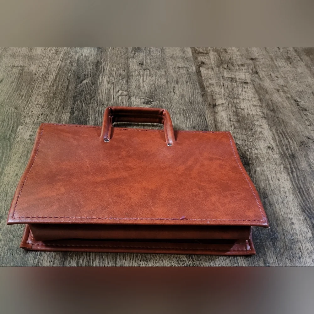 Boy's Faux Leather Briefcase